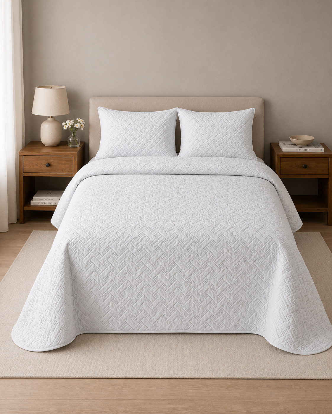 Merinos Elegance 004 Çift Kişilik Yatak Örtüsü
