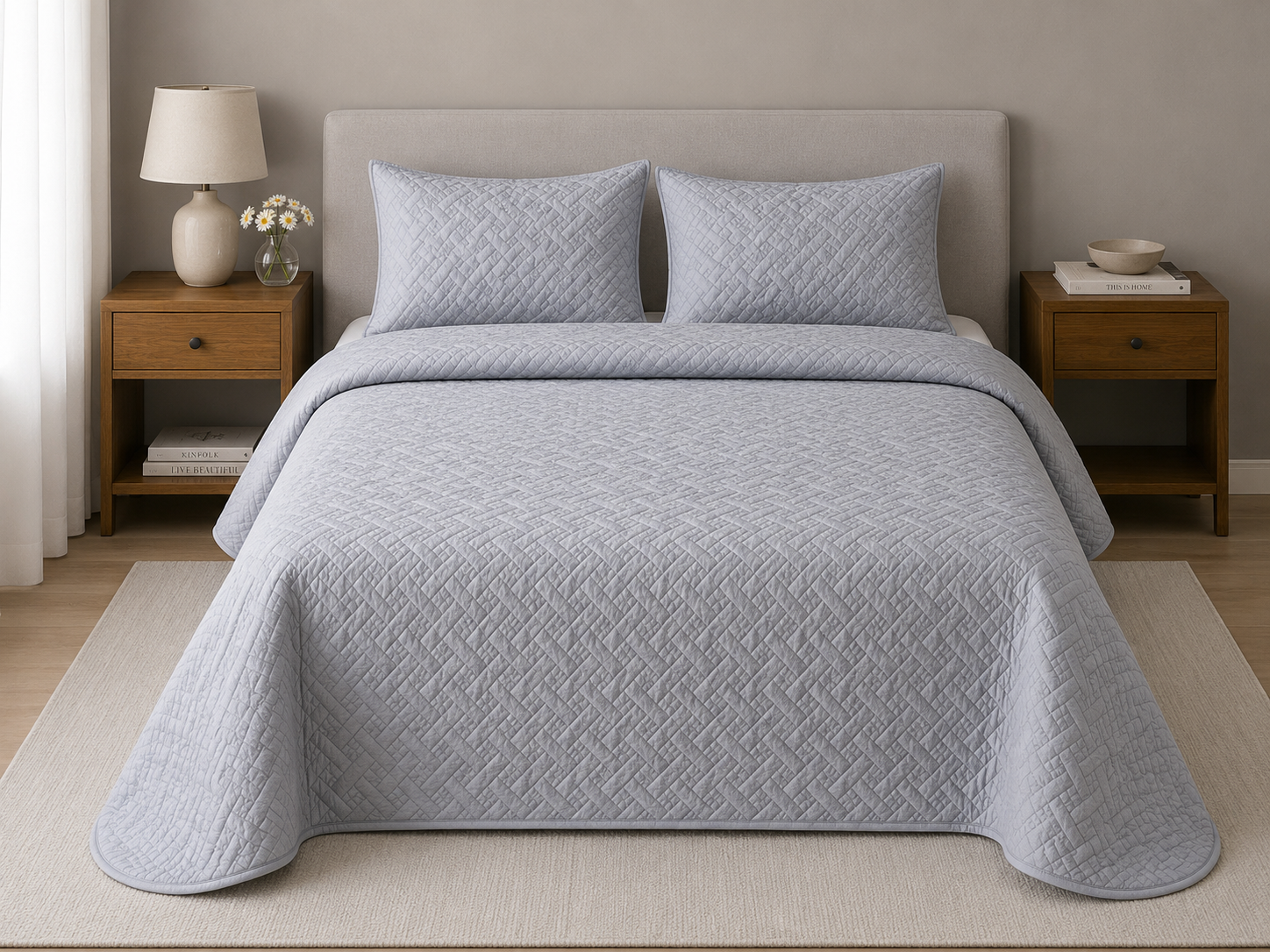 Merinos Elegance 006 Çift Kişilik Yatak Örtüsü
