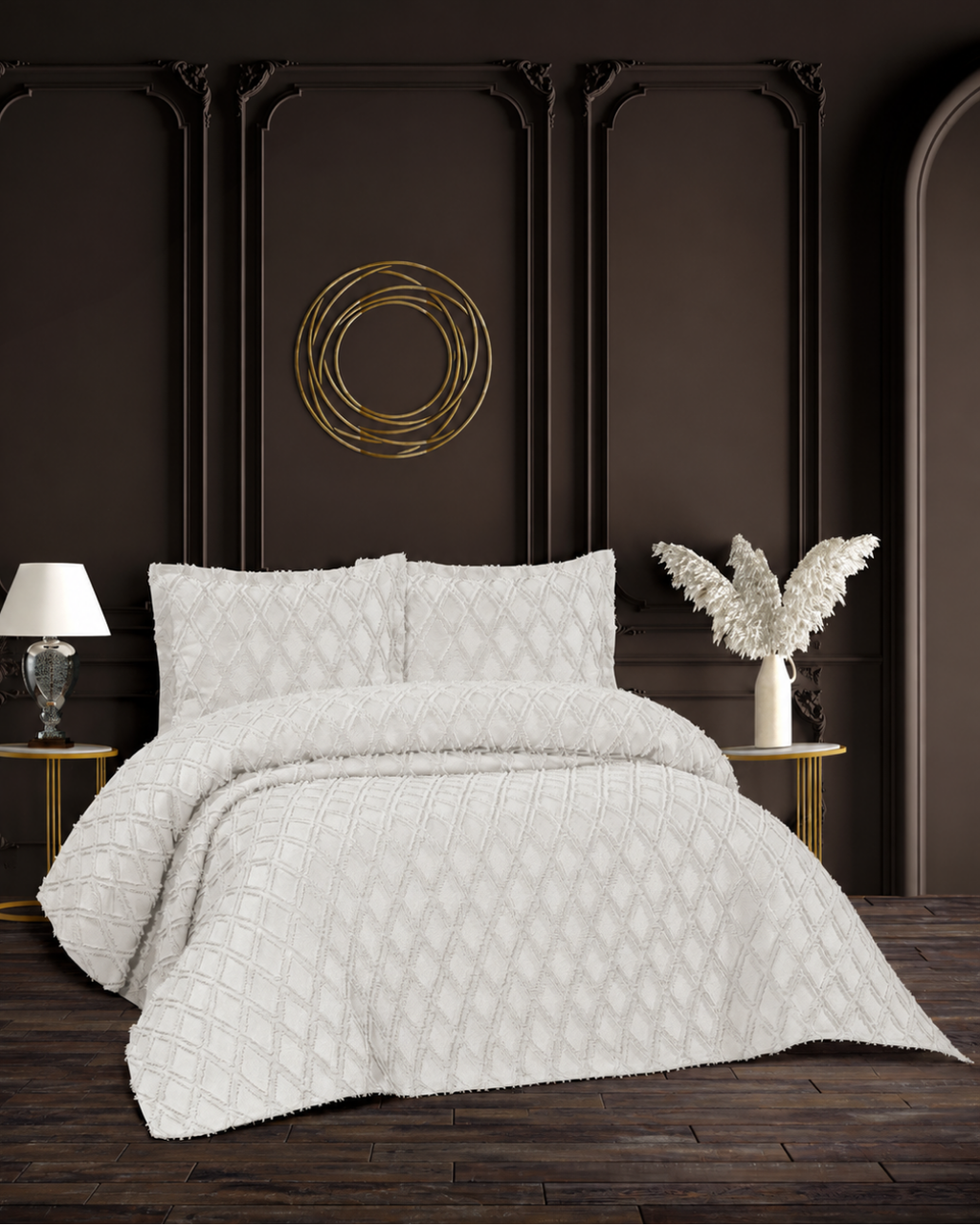 ROYAL002 غطاء سرير بوم بوم